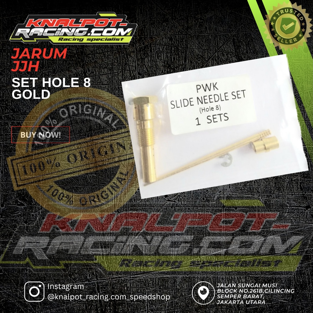 JARUM JJH SET HOLE 0.8 GOLD 